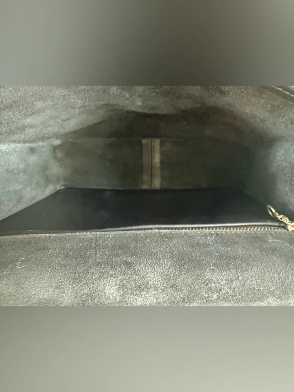 Vintage COACH Willis Bag 9927 Black Glovetanned Leather Crossbody + Dust Bag - Picture 9 of 12